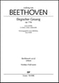 Elegischer Gesang, Op. 118 SATB choral sheet music cover